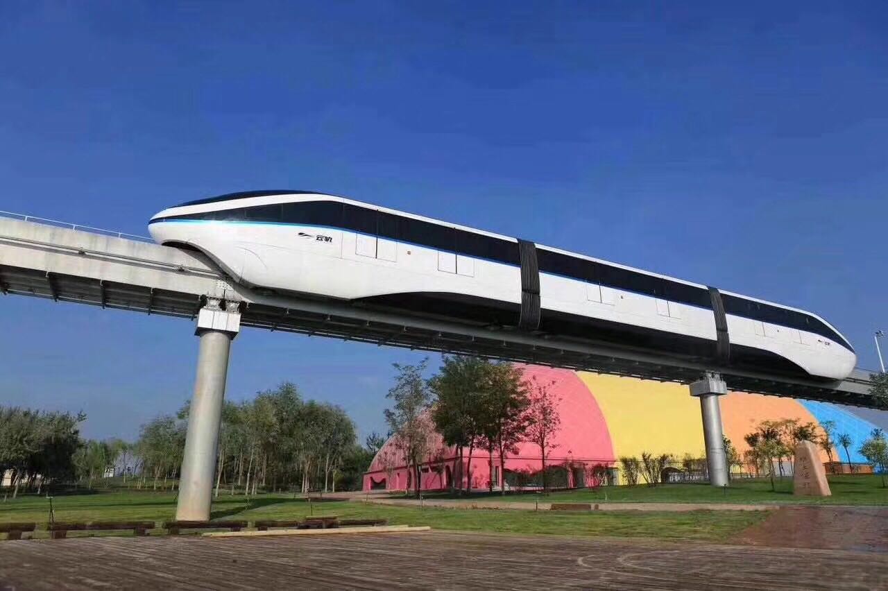 BYD First Commercial Monorail Running For The Past Few Weeks